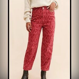 SCOTCH & SODA balloon fit corduroy trousers
